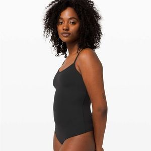 Lululemon Power Y Bodysuit *Nulu. Black, size 6, new with tags on.